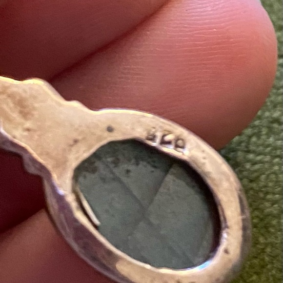 Labradorite sterling earrings - Picture 8 of 8